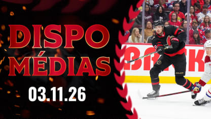 Drake Batherson dispo médias après le match contre MTL