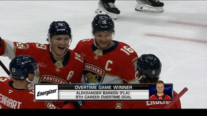 Energizer OT Winner: Barkov