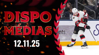 Drake Batherson dispo média après le match contre CBJ