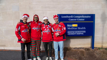 The Washington Capitals and MedStar Health Spread Holiday Cheer to Pediatric Patients 