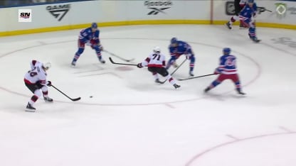 OTT@NYR: Cozens scores goal against Jonathan Quick