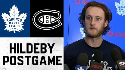 Dennis Hildeby | Post Game vs Montreal Canadiens
