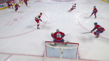 CAR@MTL: Staal scores goal against Jakub Dobeš