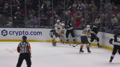 VGK@LAK: Barbashev scores empty-net goal