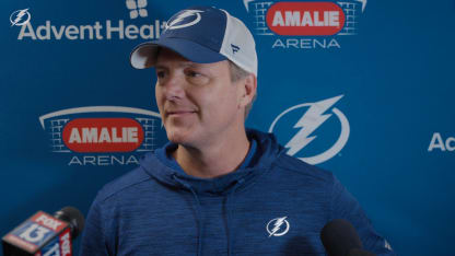 Jon Cooper | Pregame vs Nashville Predators