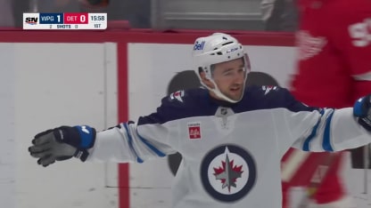 WPG@DET: Pionk scores goal against Alex Lyon