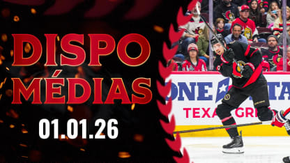 Drake Batherson dispo médias après le match contre WSH