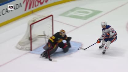 Jack Roslovic with a Goal vs. Vancouver Canucks