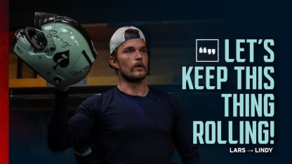 Ryan Lindgren Gets The Helmet!