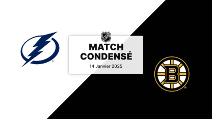 Match condensé : TBL @ BOS 14/01/2025