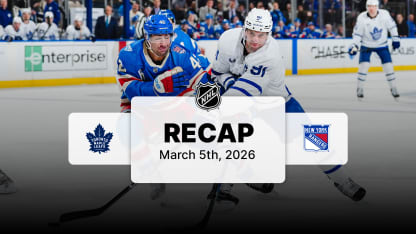 TOR at NYR | Recap
