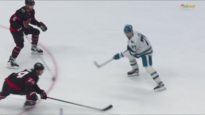 SJS@OTT: Toffoli scores goal against Linus Ullmark