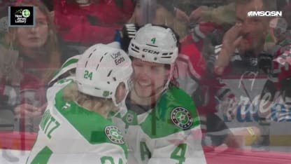 DAL@NJD: Heiskanen scores goal against Jacob Markstrom