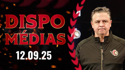 Travis Green dispo média avant le match contre NJD