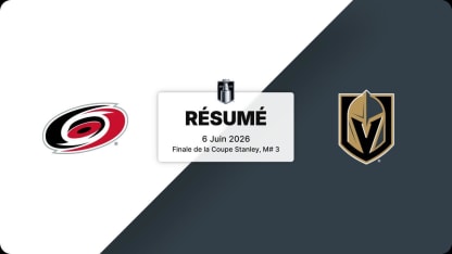 CAR vs VGK | Résumé, match no 3 | 06/06/2026