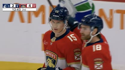FLA vs. VAN: Lundell goes top shelf