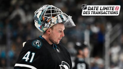 Les Sharks échangent Vanecek aux Panthers