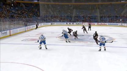 STL@BUF: Faulk scores empty-net goal