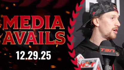 Thomas Chabot Pregame Media vs CBJ