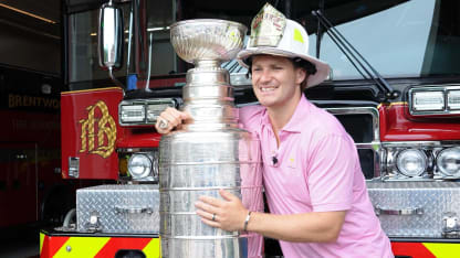 Tkachuk's day with the Cup