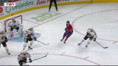 CHI@MTL: Bolduc scores goal against Spencer Knight