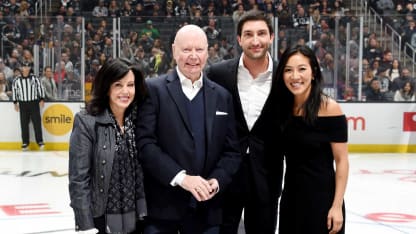 Michelle Kwan Carroll Puck Drop LA Kings