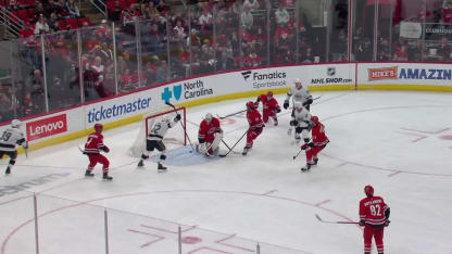 LAK@CAR: Helenius scores goal against Brandon Bussi