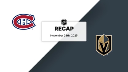 MTL at VGK | Recap