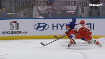 ANA@NYI: Pulock scores goal against Ville Husso