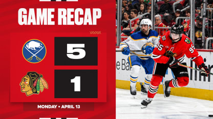 Game Recap | Blackhawks vs. Sabres