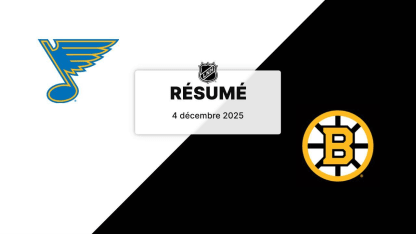 STL vs BOS | Résumé | 04/12/2025