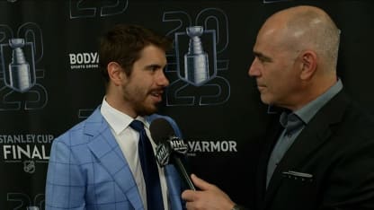 Evan Rodrigues with Billy Jaffe