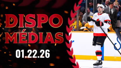 Dylan Cozens dispo médias après le match contre NSH