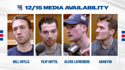 Postgame: Cuylle, Chytil, Lafrenière, and Fox