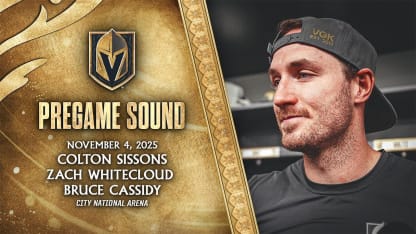 🎥 PREGAME SOUND: Sissons, Whitecloud & Cassidy