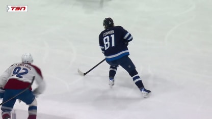 COL@WPG: Scheifele scores goal against Mackenzie Blackwood