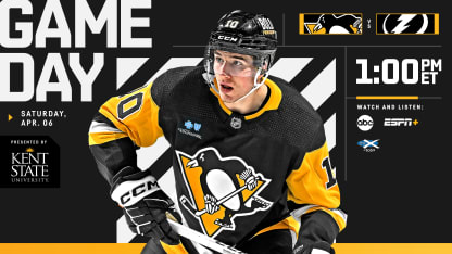 Game Preview: Penguins vs. Tampa Bay Lightning (04.06.24)