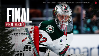 Minnesota Wild Seattle Kraken game recap March 4