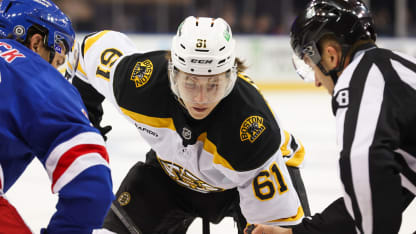 Bruins Fall to Rangers in Preseason Action