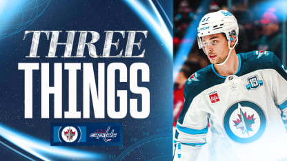 THREE THINGS: Vilardi scores twice, Jets lose to Caps