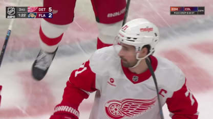 Dylan Larkin with a Goal vs. Florida Panthers