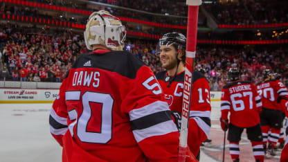 Daws, Hischier Devils Sabres 102221