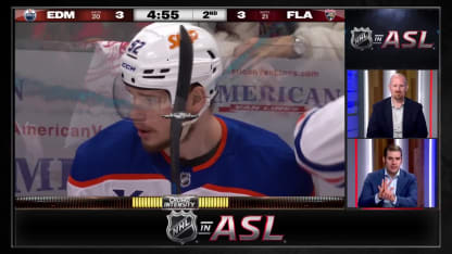 Podkolzin ties game with backhand (ASL Cast)