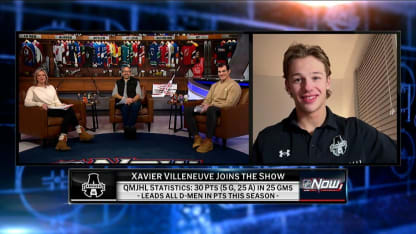 Xavier Villeneuve joins NHL Now