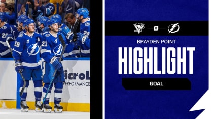 TBL vs. PIT | Point puts Bolts back in front