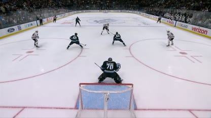 CHI@UTA: Bedard scores goal against Karel Vejmelka