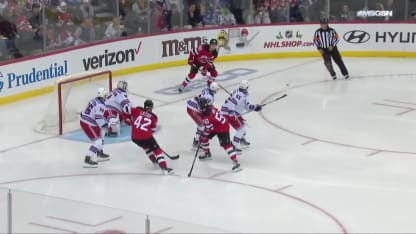 NYR@NJD: Haula scores goal against Rangers