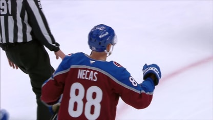 Necas shows patience in the slot