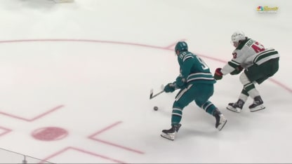 MIN@SJS: Chernyshov scores goal against Jesper Wallstedt