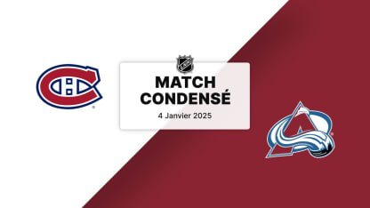 Match condensé : MTL @ COL 04/01/2025